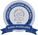 2014 Honor Roll School of Excellence Ribbon 125 x 116